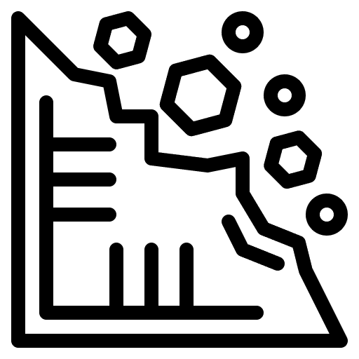 falling-rocks-icon