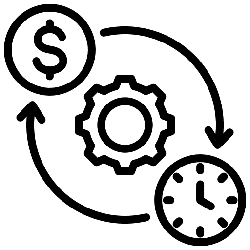 time efficiency icon