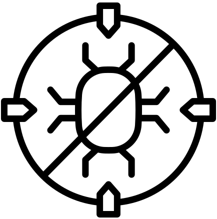 Solid black square filling the frame