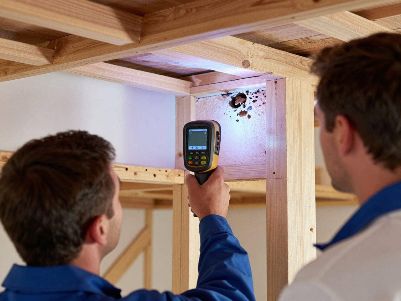 Licensed pest control technician performing a detailed property inspection in the Inner West Sydney