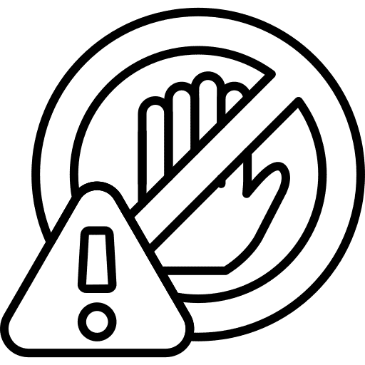 restricted area icon