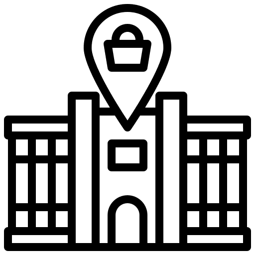 shopping centre icon